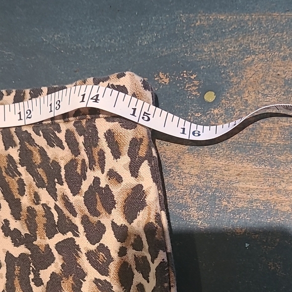 J. Crew yellow leopard pencil skirt knee-length night out Size 4 - Picture 5 of 7